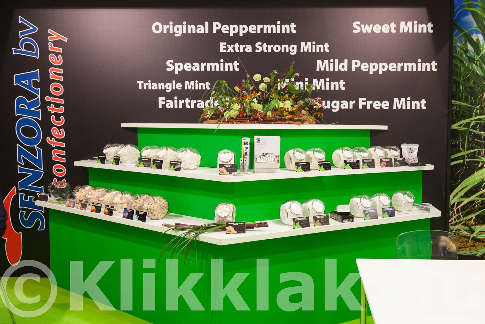 ISM zoetwarenbeurs stands Keulen 2015 Senzora