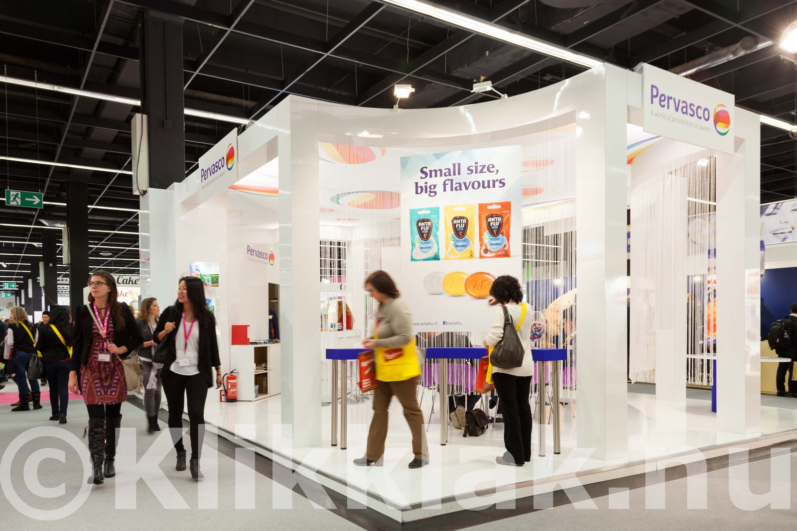 ISM zoetwarenbeurs stands Keulen 2015 Pervasco