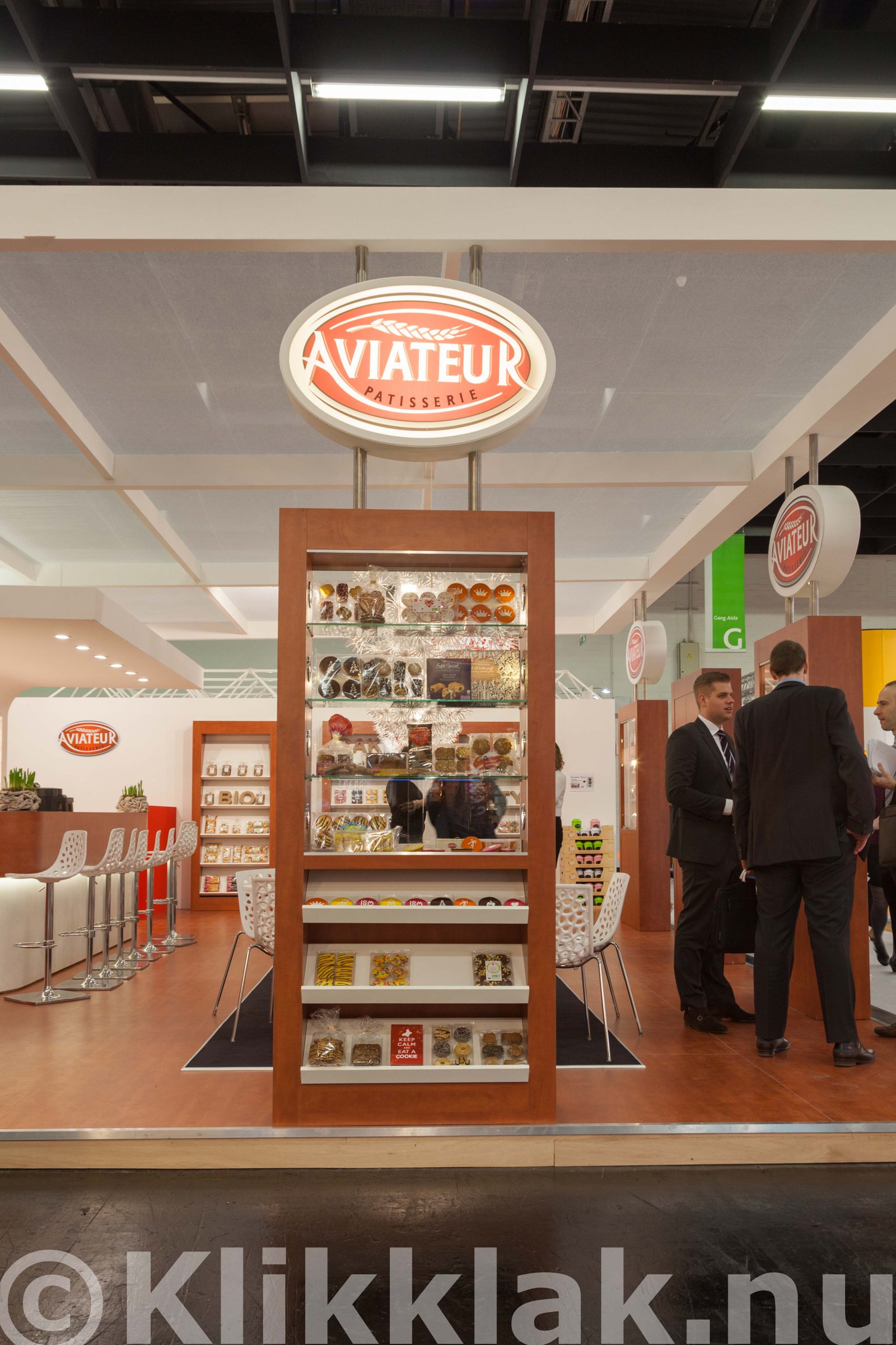 ISM zoetwarenbeurs stands Keulen 2015 Aviateur