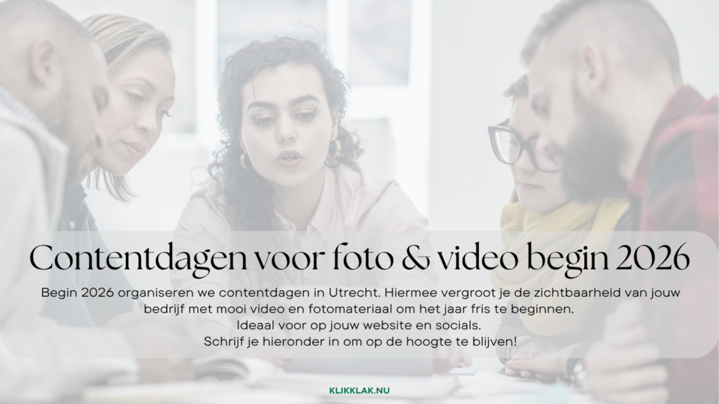 contentdagen 2026 video en foto utrecht